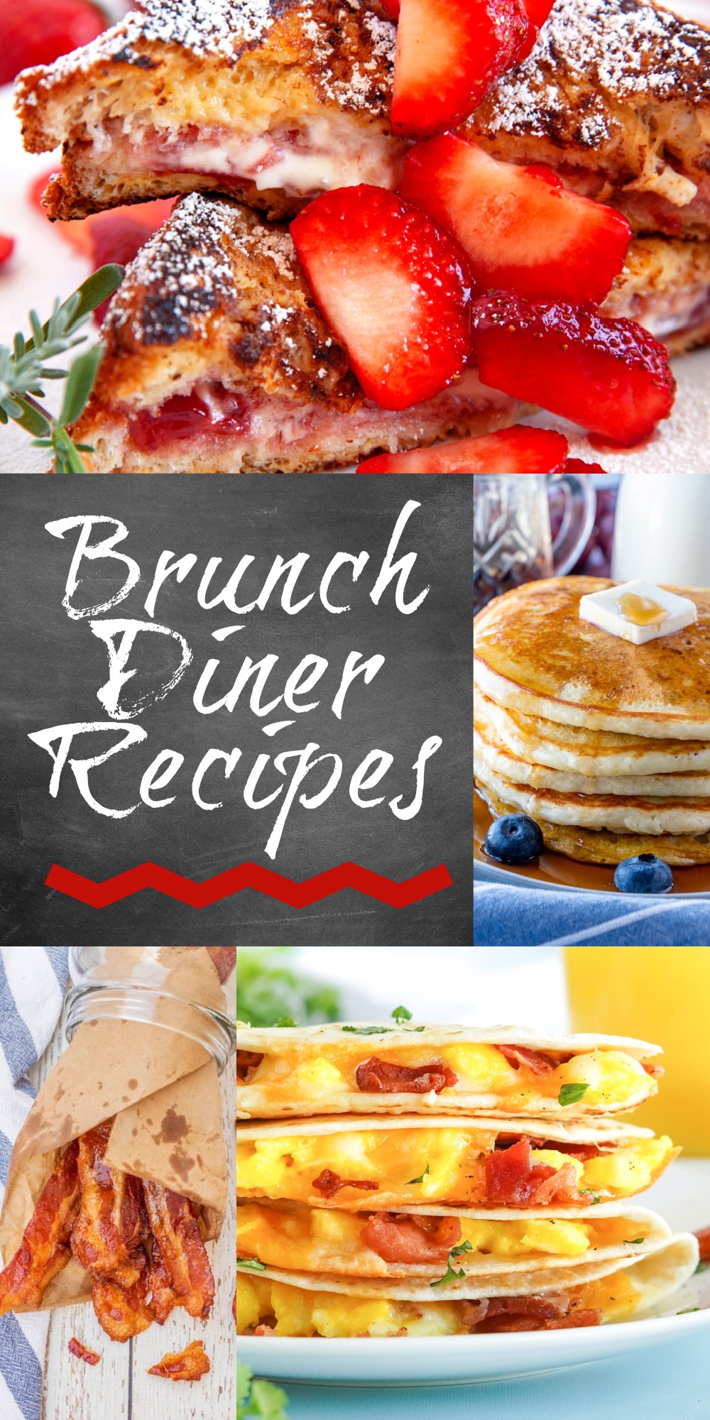 Brunch Diner Food You Can Make at Home Pin. 