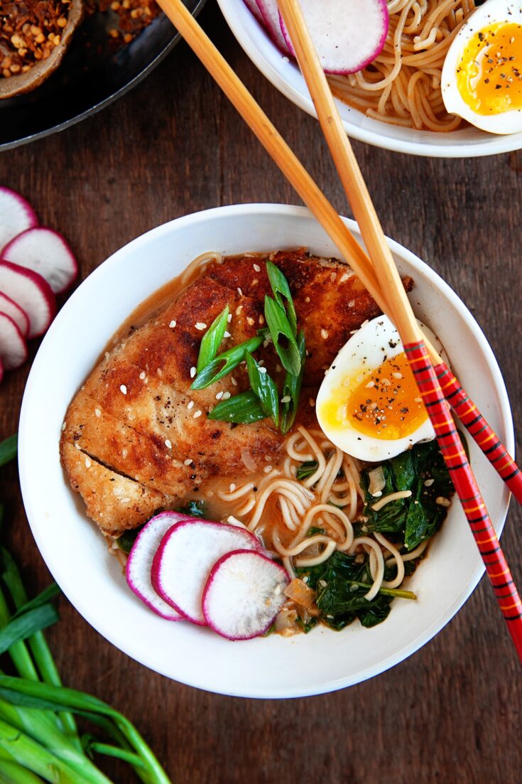 4 Ingredient Chicken Ramen - EazyGrub