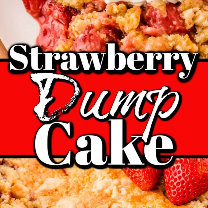 Strawberry Dump Cake