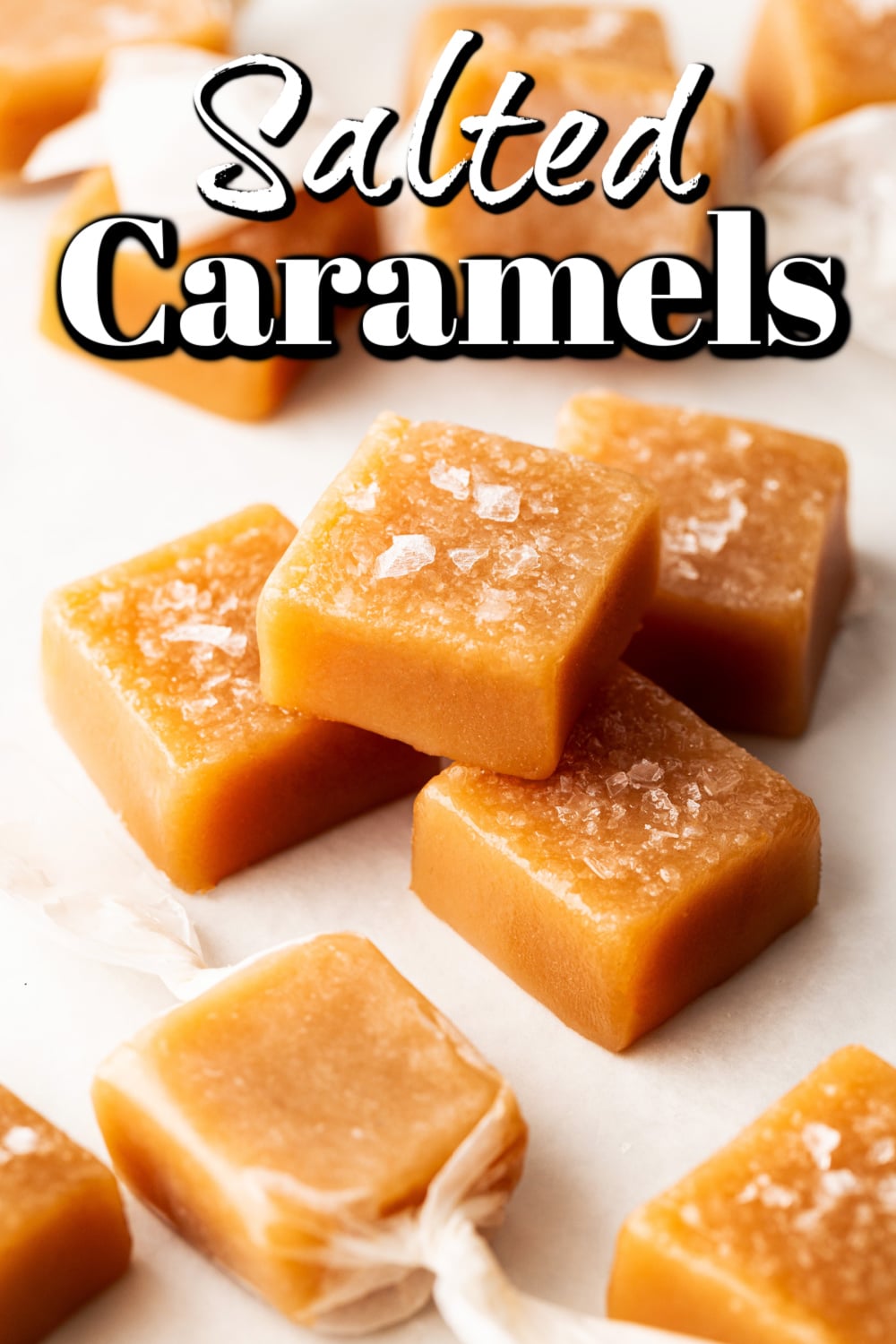 Homemade Salted Caramels Pin. 