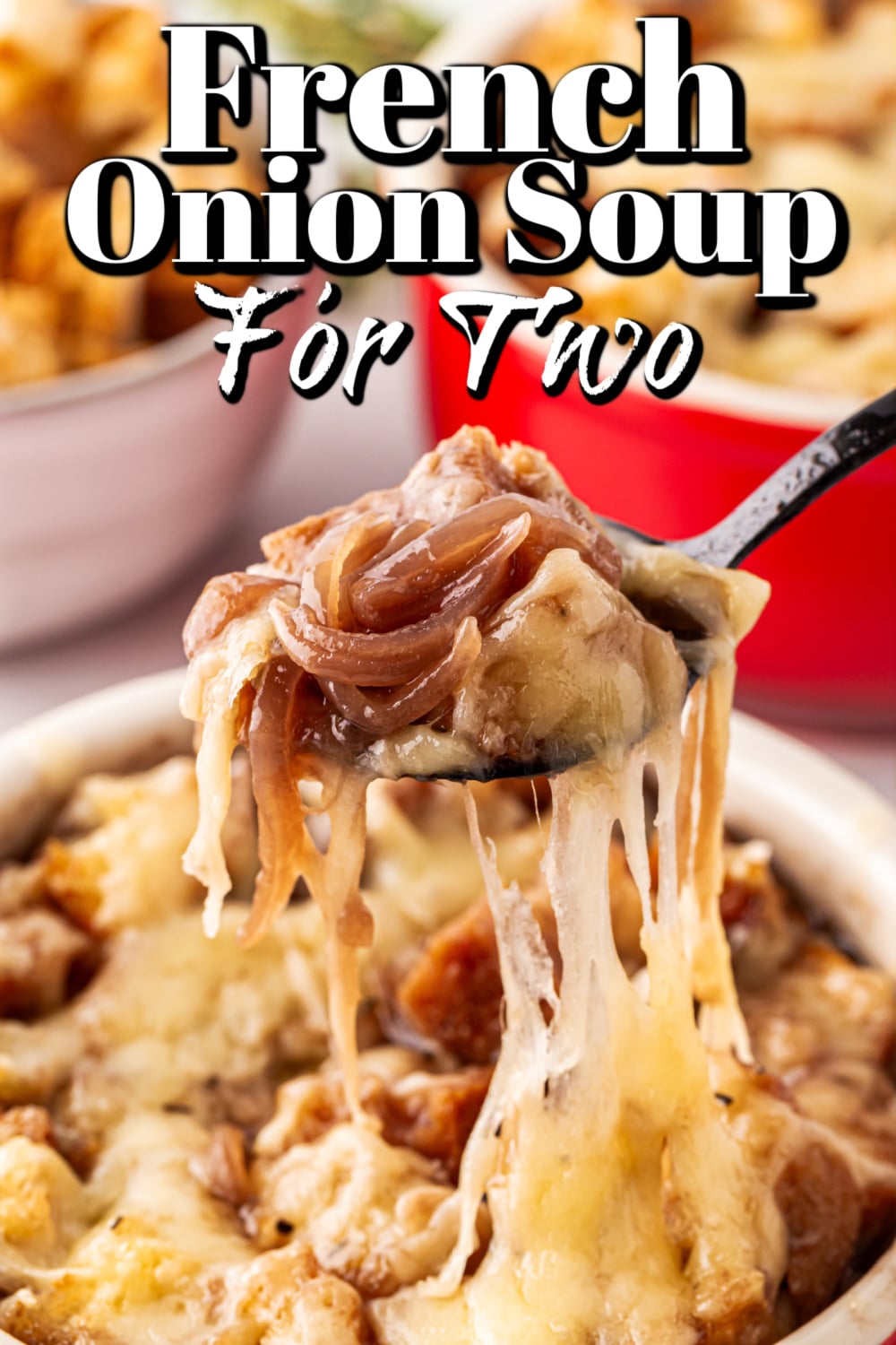 French Onion Soup for Two Pin. 