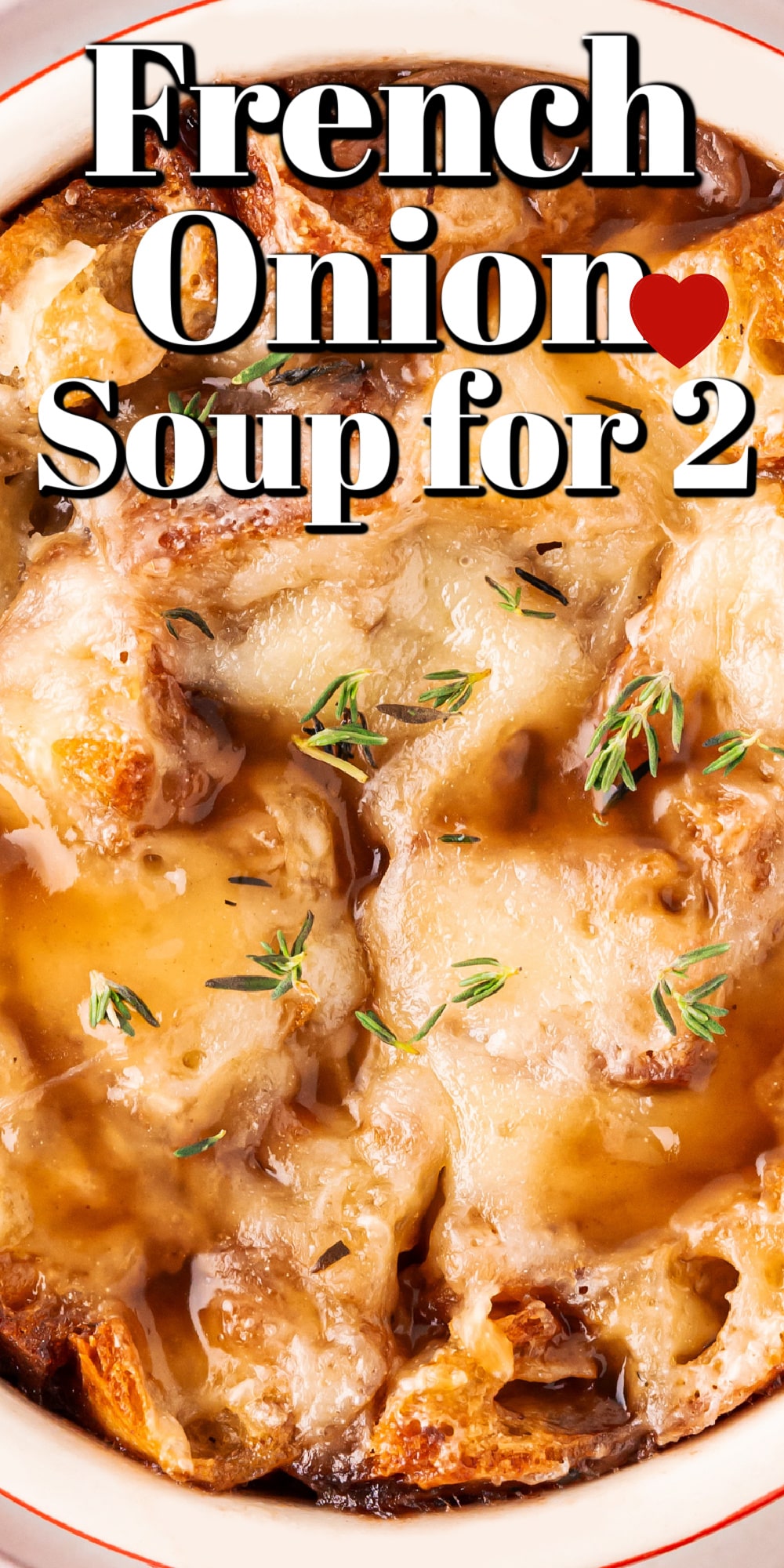French Onion Soup for Two Pin. 