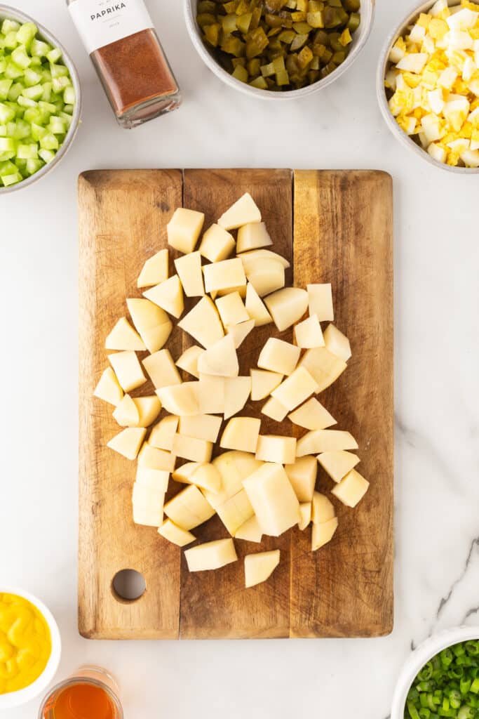 Nan's Mashed Potato Salad - Noshing With The Nolands