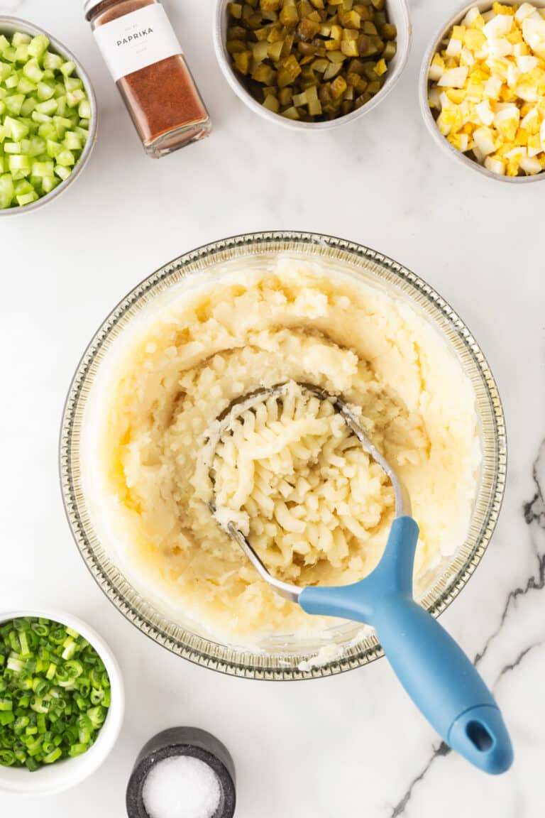 Nan's Mashed Potato Salad - Noshing With The Nolands