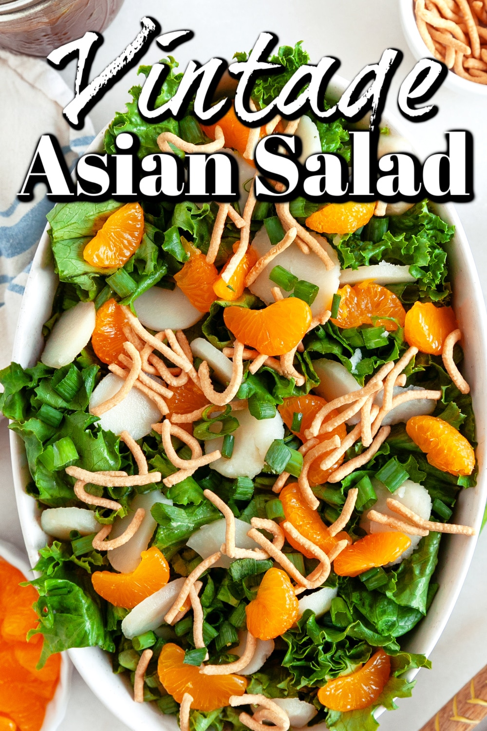 Vintage Asian Salad Pin. 