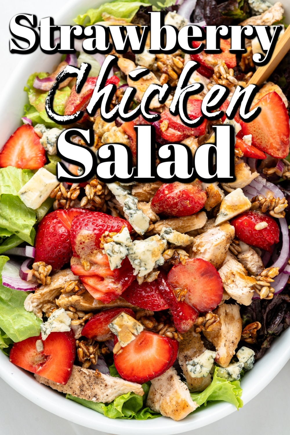 Strawberry Chicken Salad Pin. 