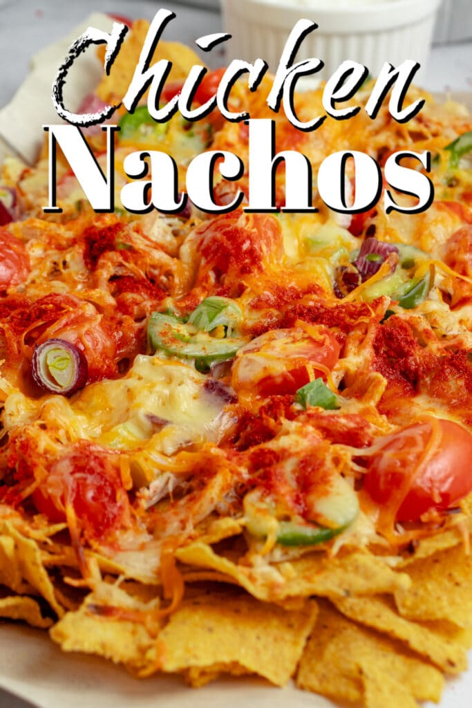 Smoky Chicken Nachos - Noshing With The Nolands