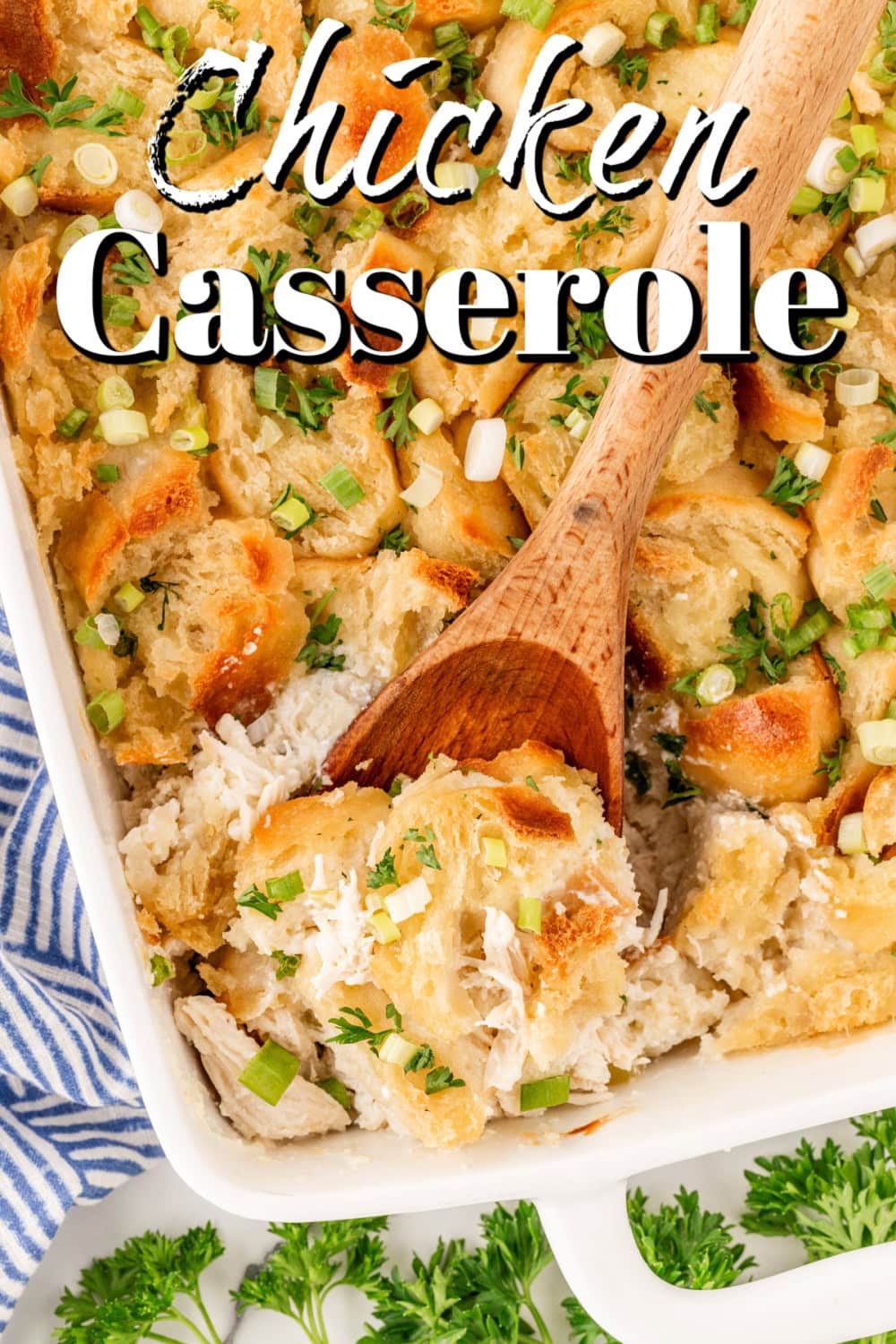 Chicken Casserole Recipe Pin.