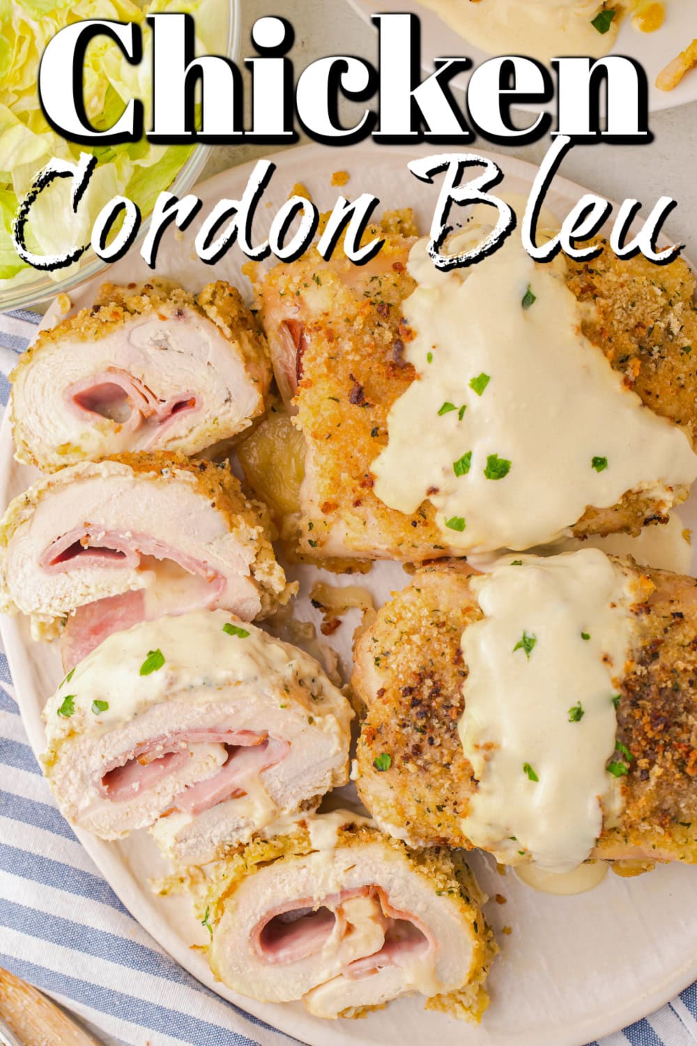 Chicken Cordon Bleu Pin. 