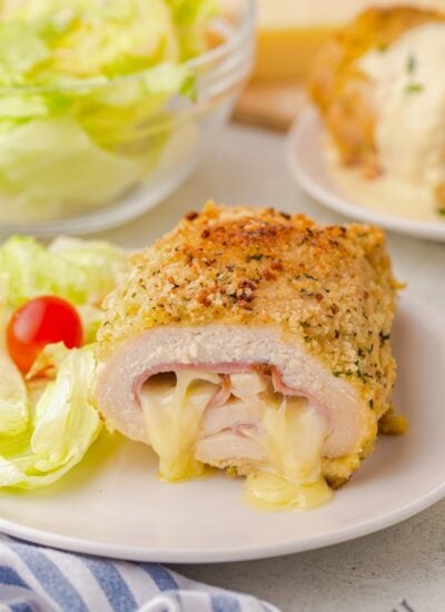 Chicken Cordon Bleu hero.