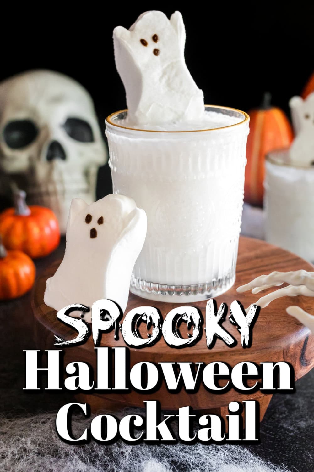 Spooky Halloween Cocktail Pin.