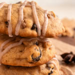 Stacked Pumpkin Cookies.