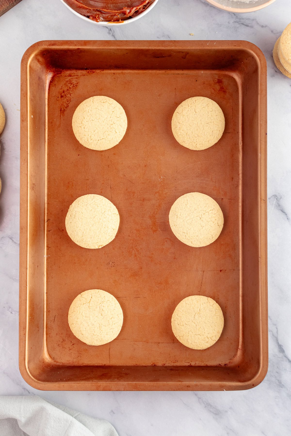 Baked cookies. 