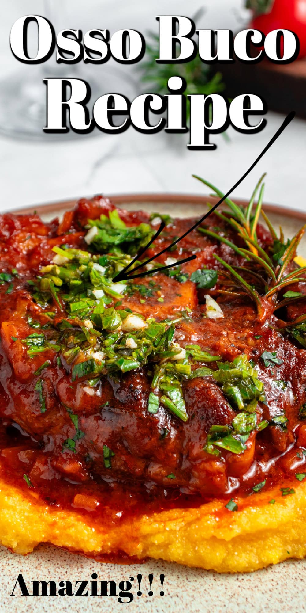 Osso Buco Recipe Pin. 