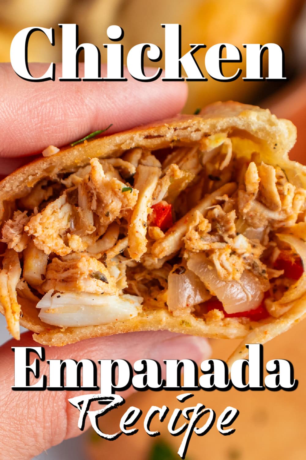 Chicken Empanadas Recipe Pin.