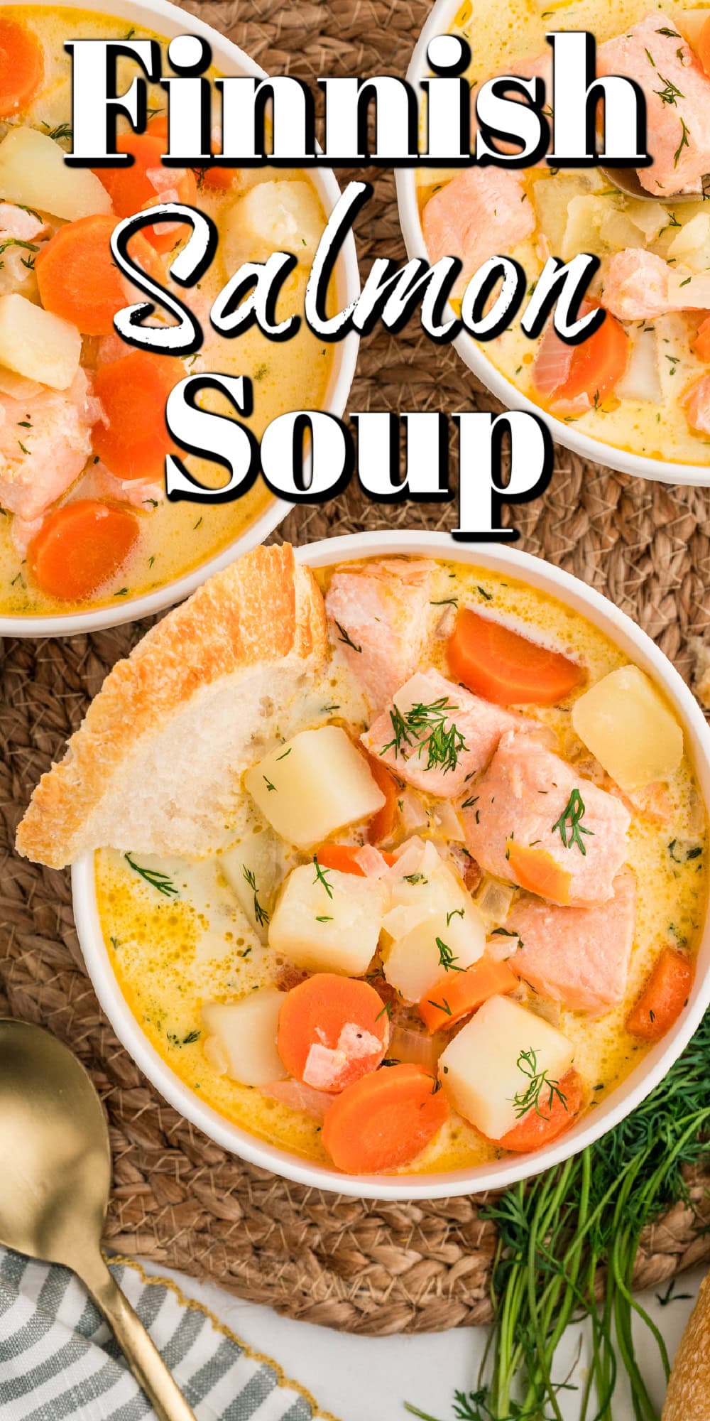 Finnish Salmon Soup Pin. 