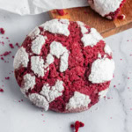 Red Velvet Crinkle Cookie.