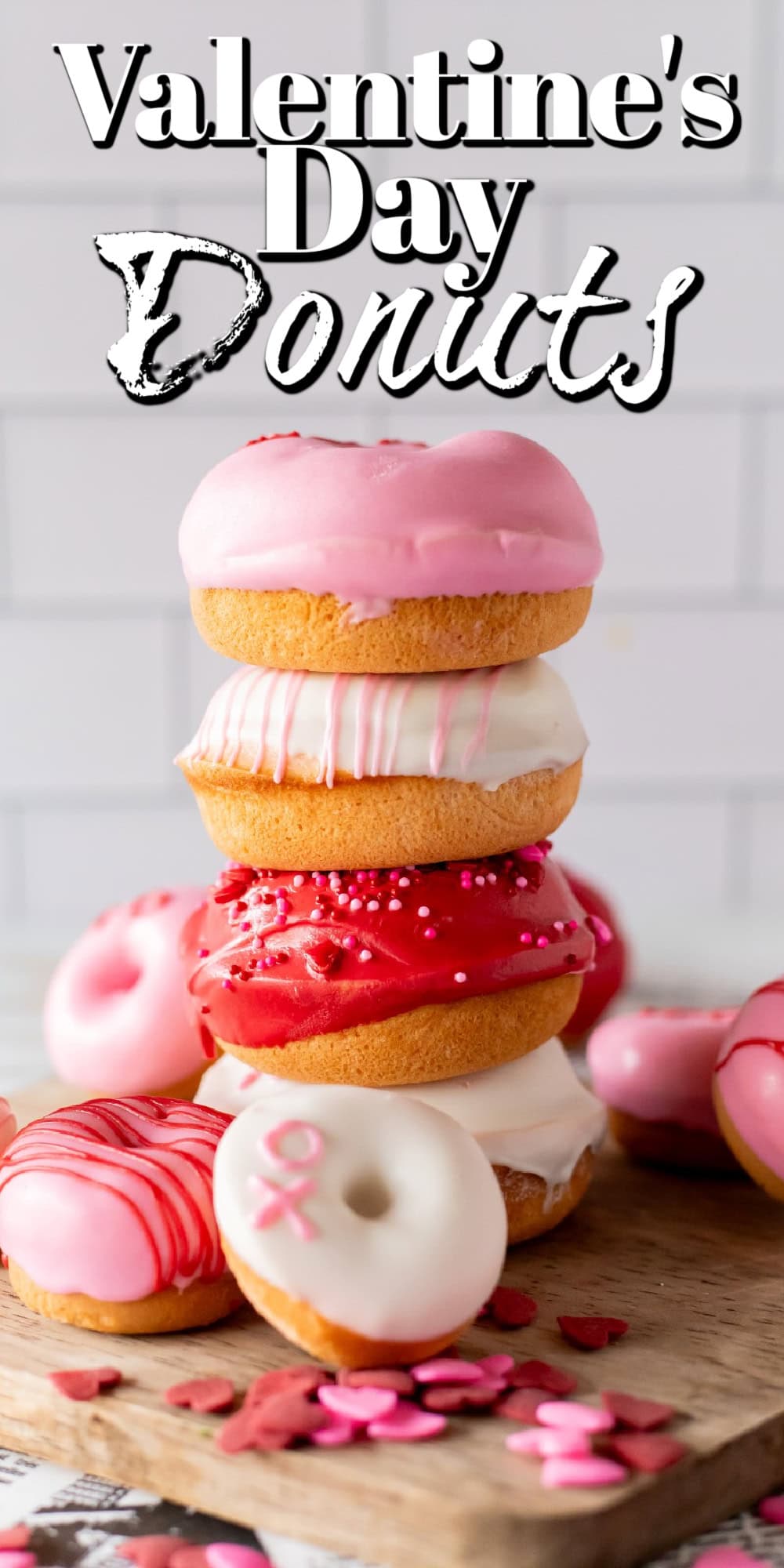 Valentine's Day Donuts Pin.