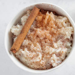 Overhead of Arroz con Leche.