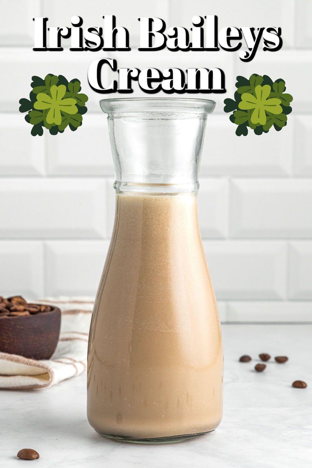 Irish Baileys Cream Recipe Pin. 