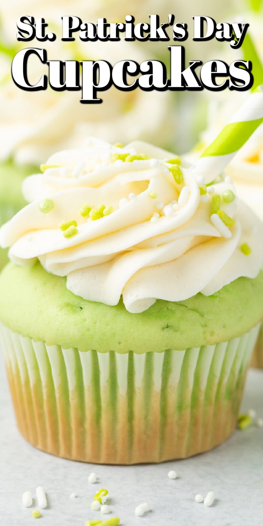 St. Patrick's Day Cupcakes Pin..