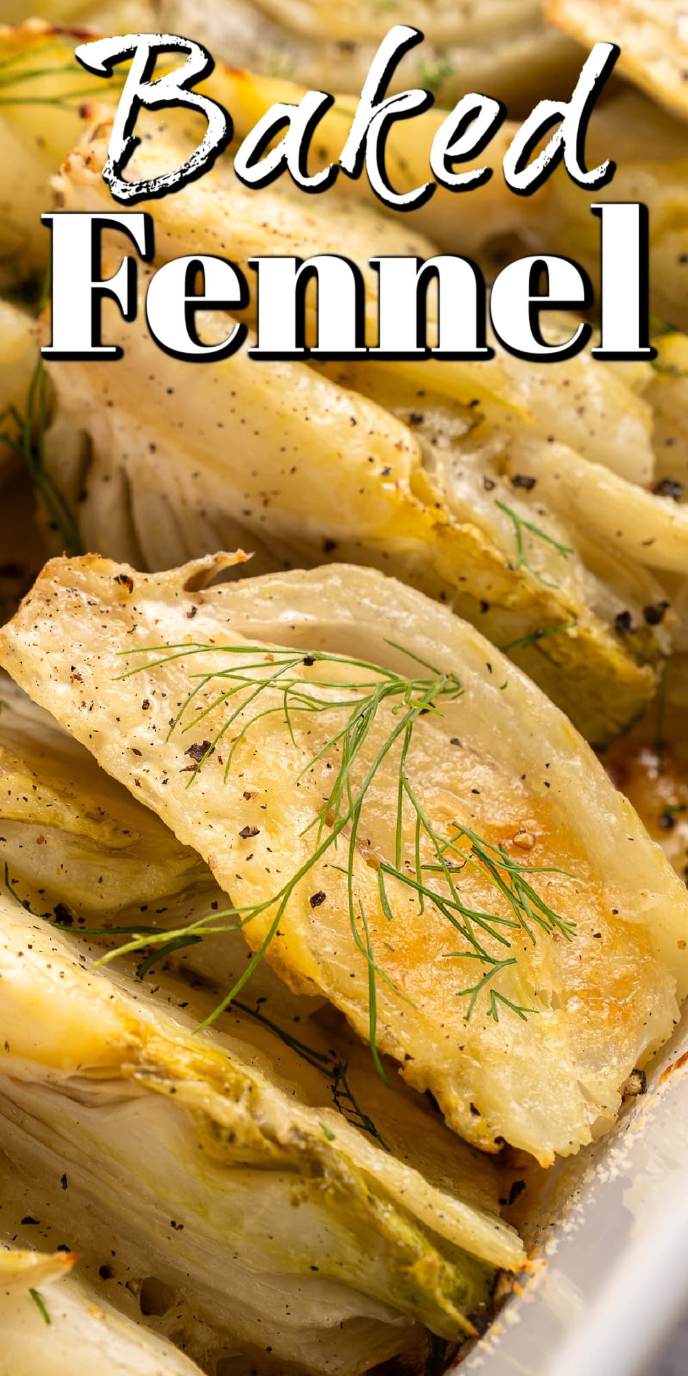 This recipe for Baked Fennel With Parmesan Cheese is unique and delicious. Baking fennel makes it mellow, and the butter and cheese make it excellent. Baked Fennel with Parmesan Cheese Pin.