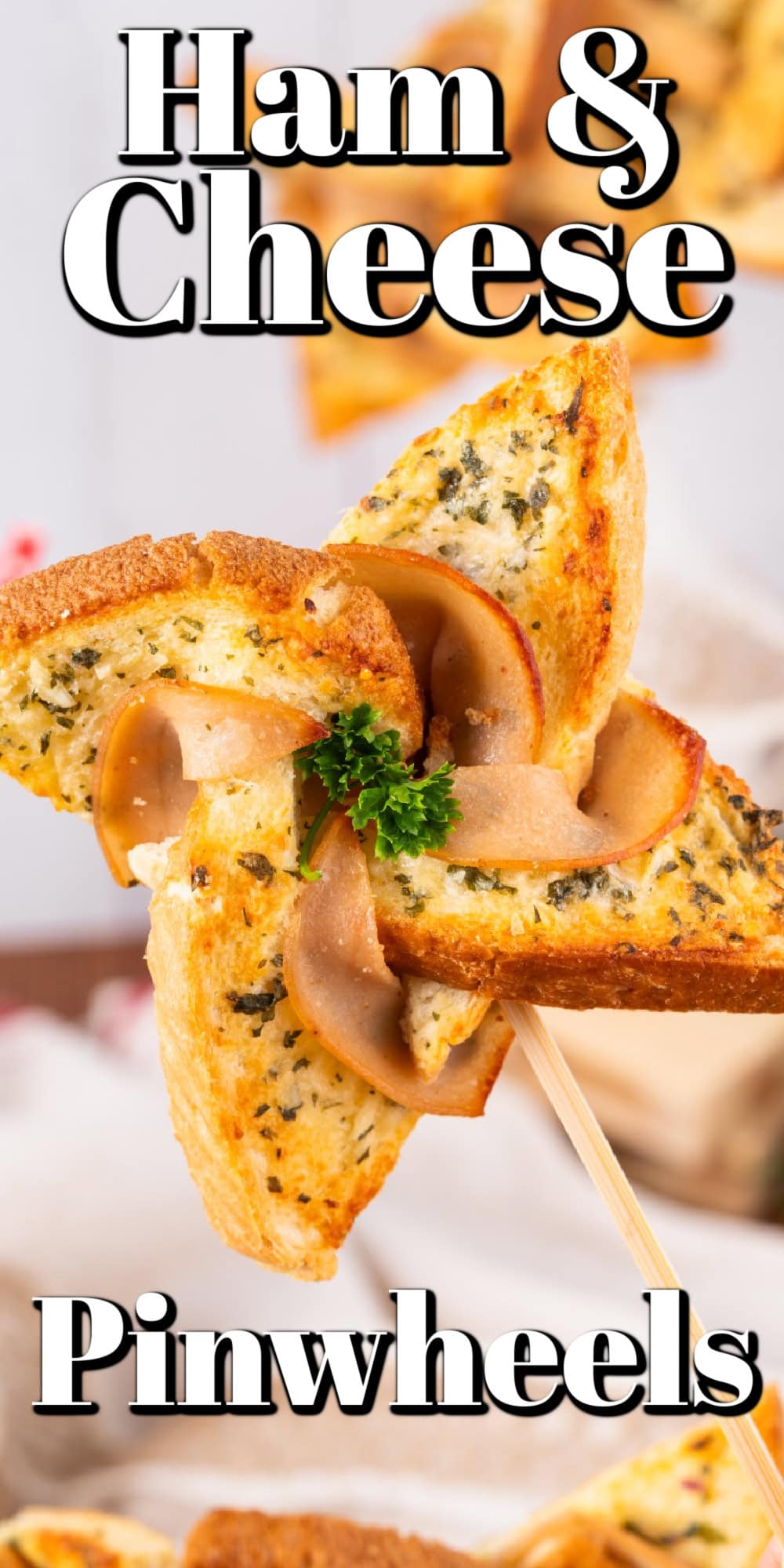 What fun are these Ham and Cheese Pinwheels, but best of all, they taste amazing. Your kids are going to ask for them all the time!! Ham and Cheese Pinwheels Pin.