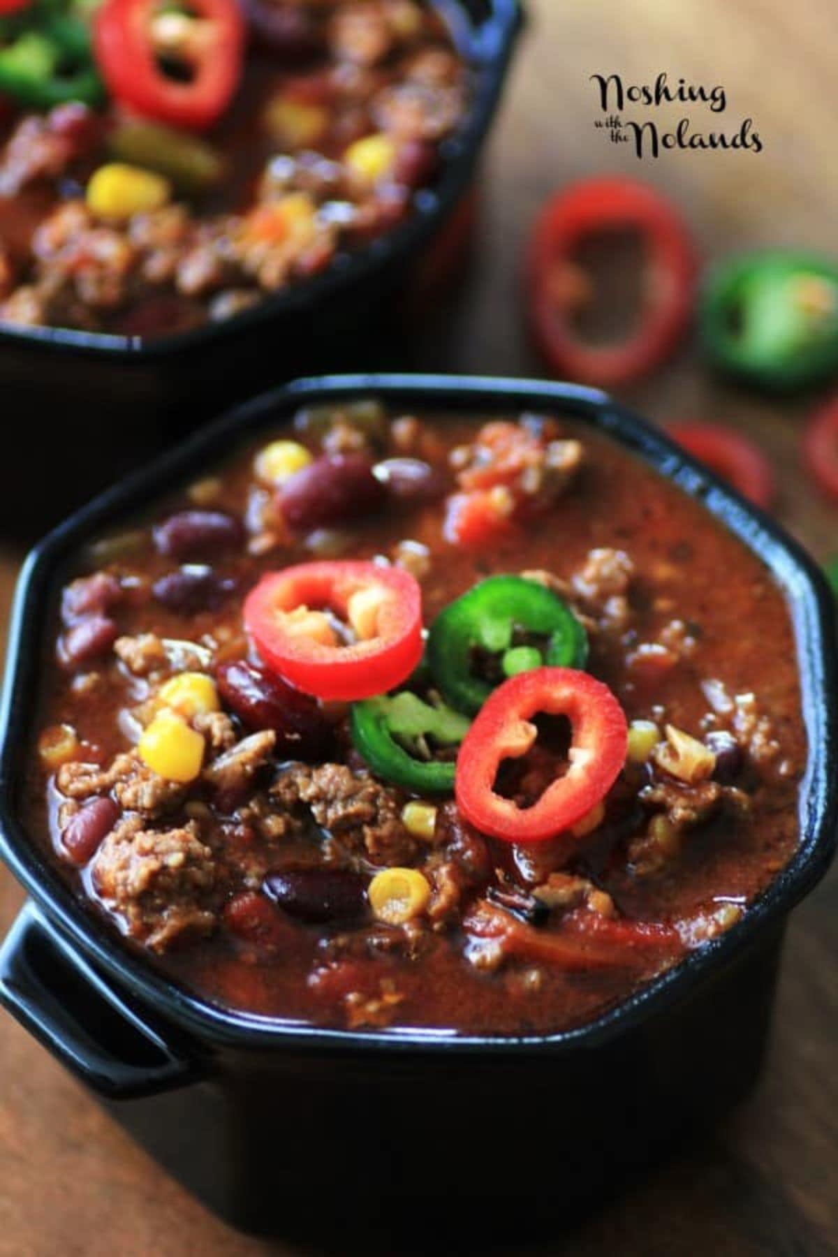 Bowl of chili.