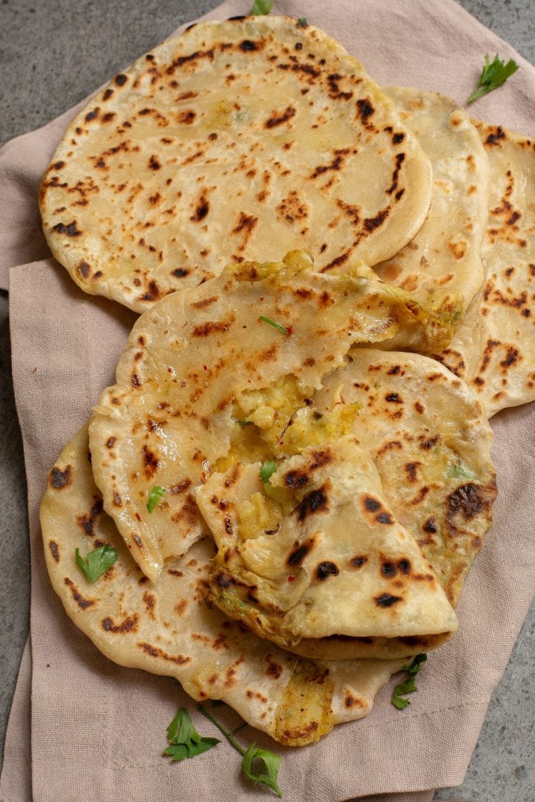 Aloo Paratha - Noshing With The Nolands