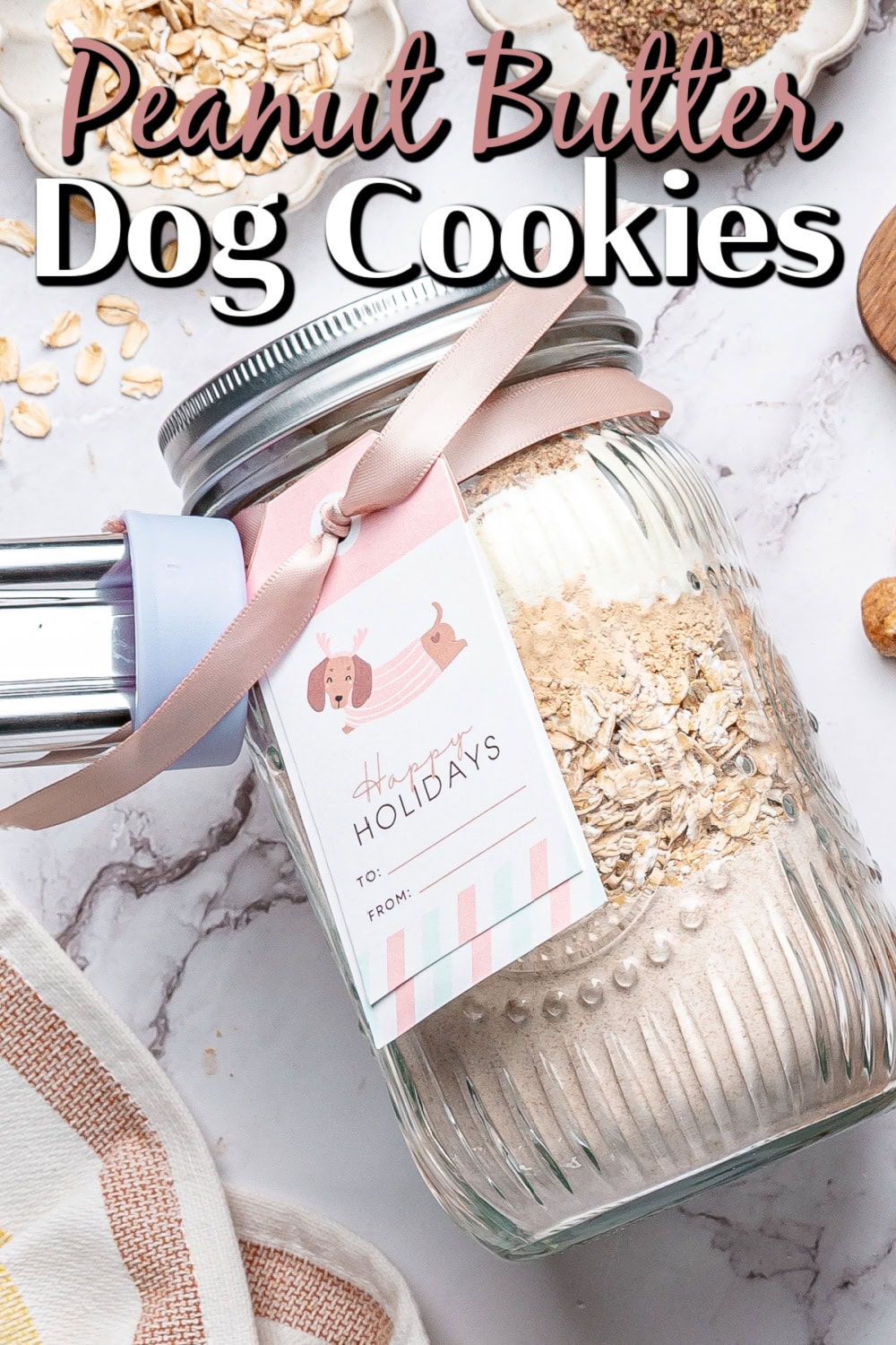 Peanut Butter Dog Cookies pin. 