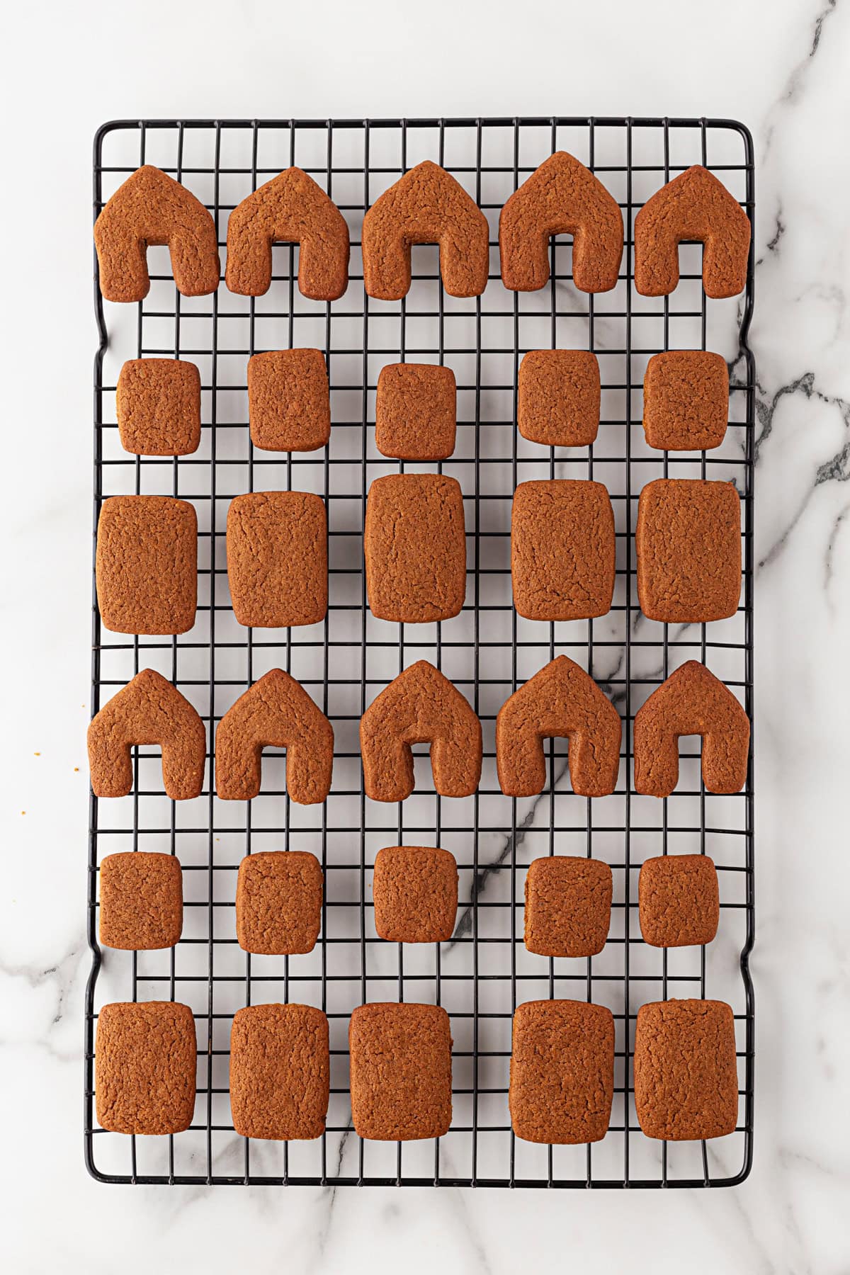 Pieces of the house drying. 