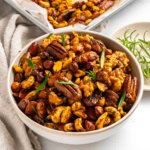 Spiced Nuts in a bowl.