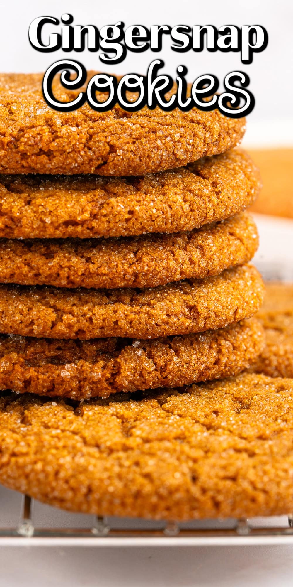 Gingersnap Cookies pin. 