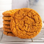 Gingersnap cookies.