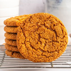 Gingersnap cookies.