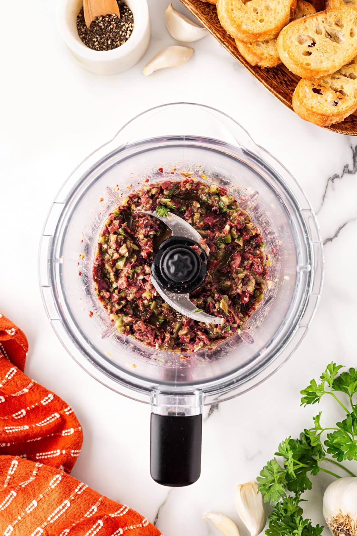 Ingredients combined.