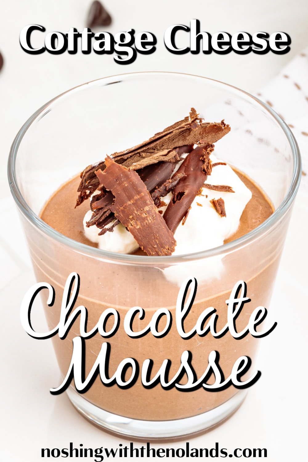 Cottage Cheese Chocolate Mousse pin. 