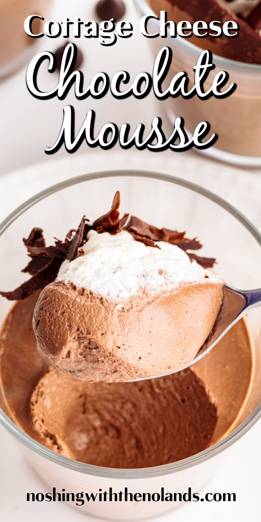 Cottage Cheese Chocolate Mousse pin. 
