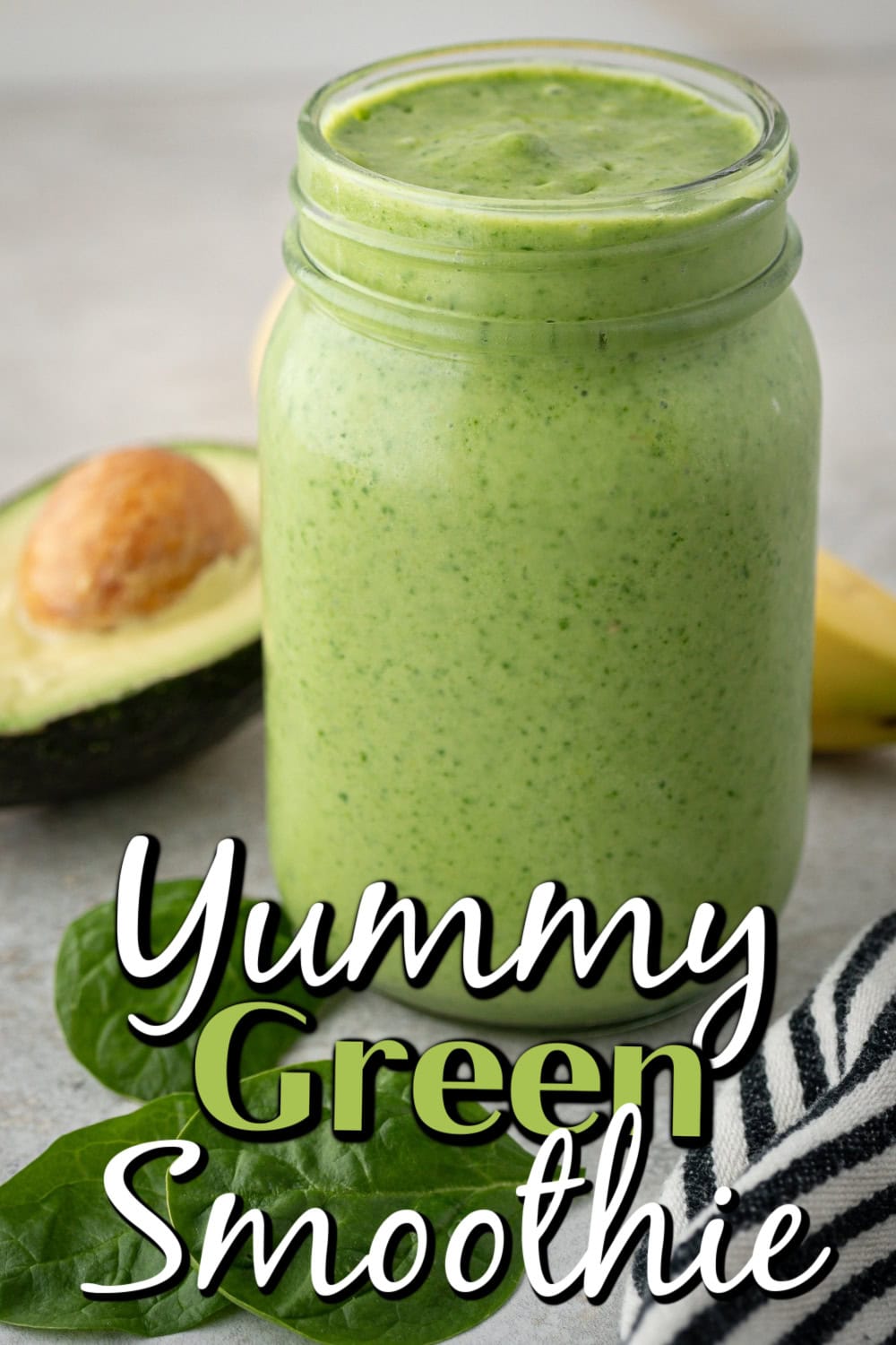 Green Smoothie pin. 