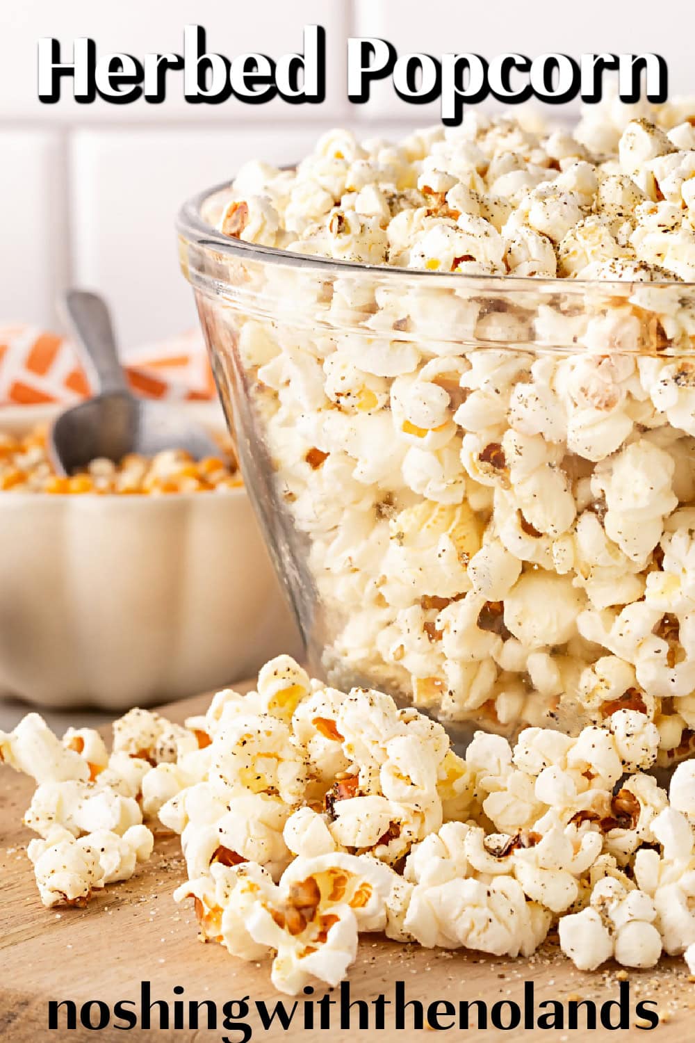 Herbed Popcorn with Za'atar pin. 