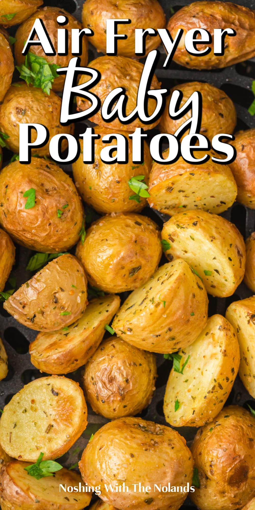 Air Fryer Baby Potatoes pin. 