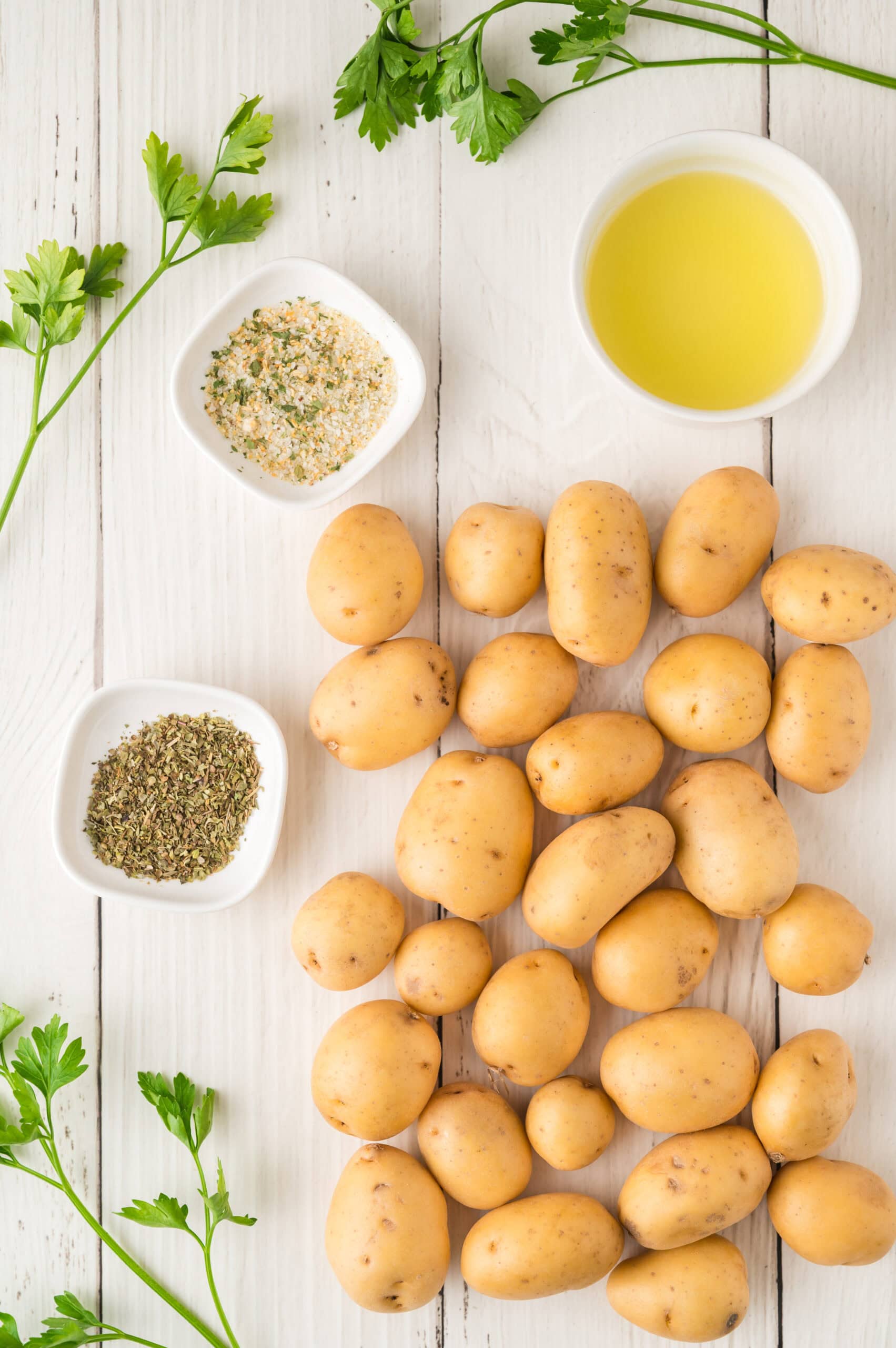 Recipe ingredients. 