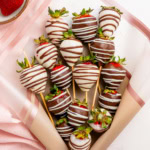 Bouquet of strawberries.
