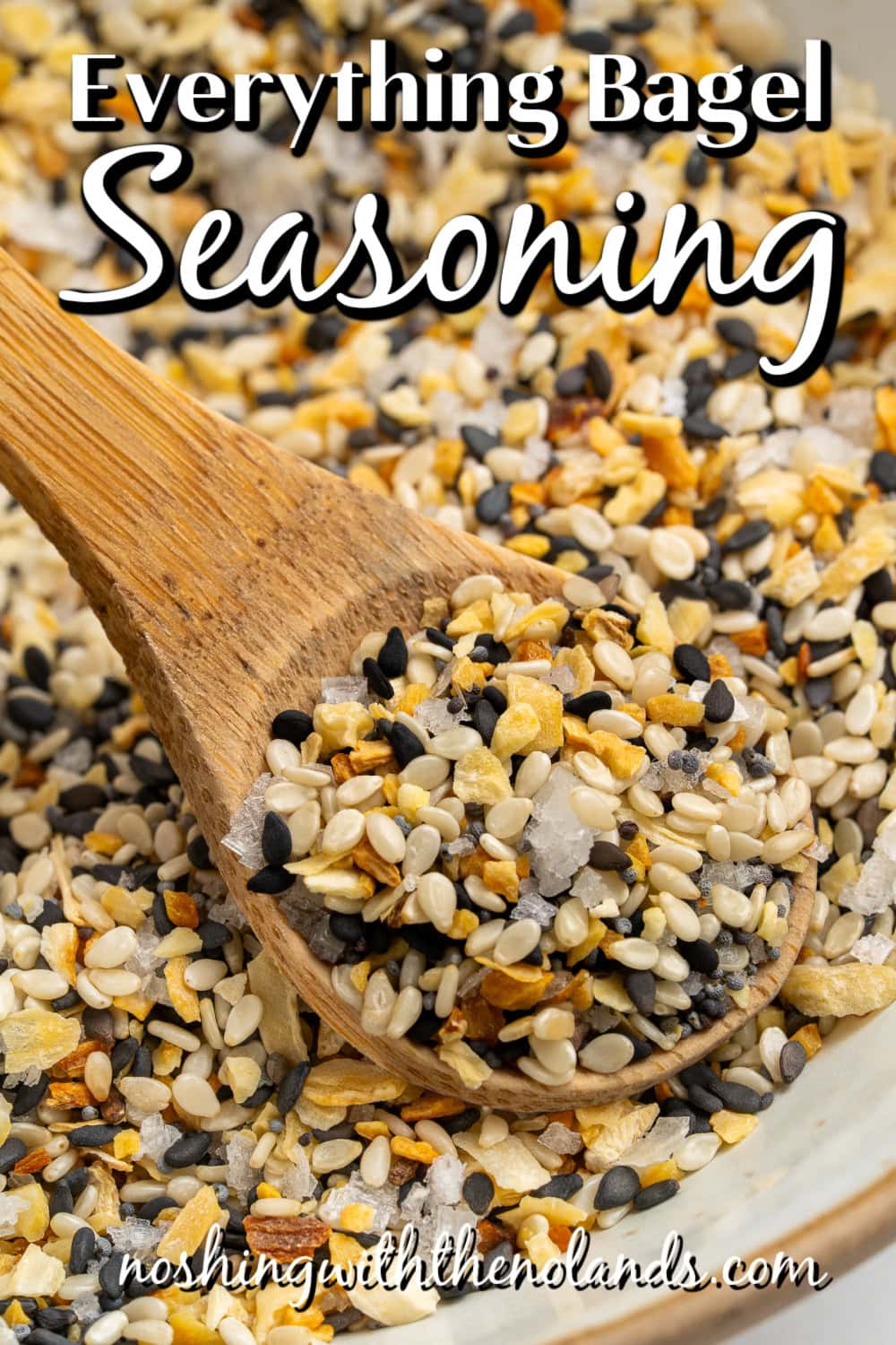 Everything Bagel Seasoning pin. 