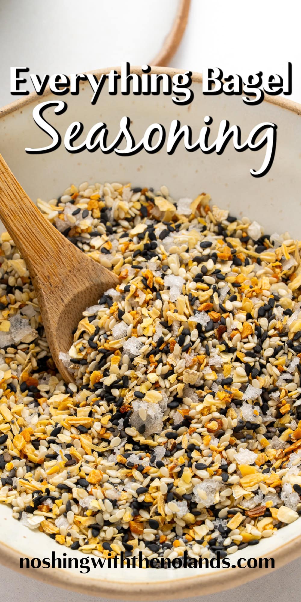 Everything Bagel Seasoning pin. 