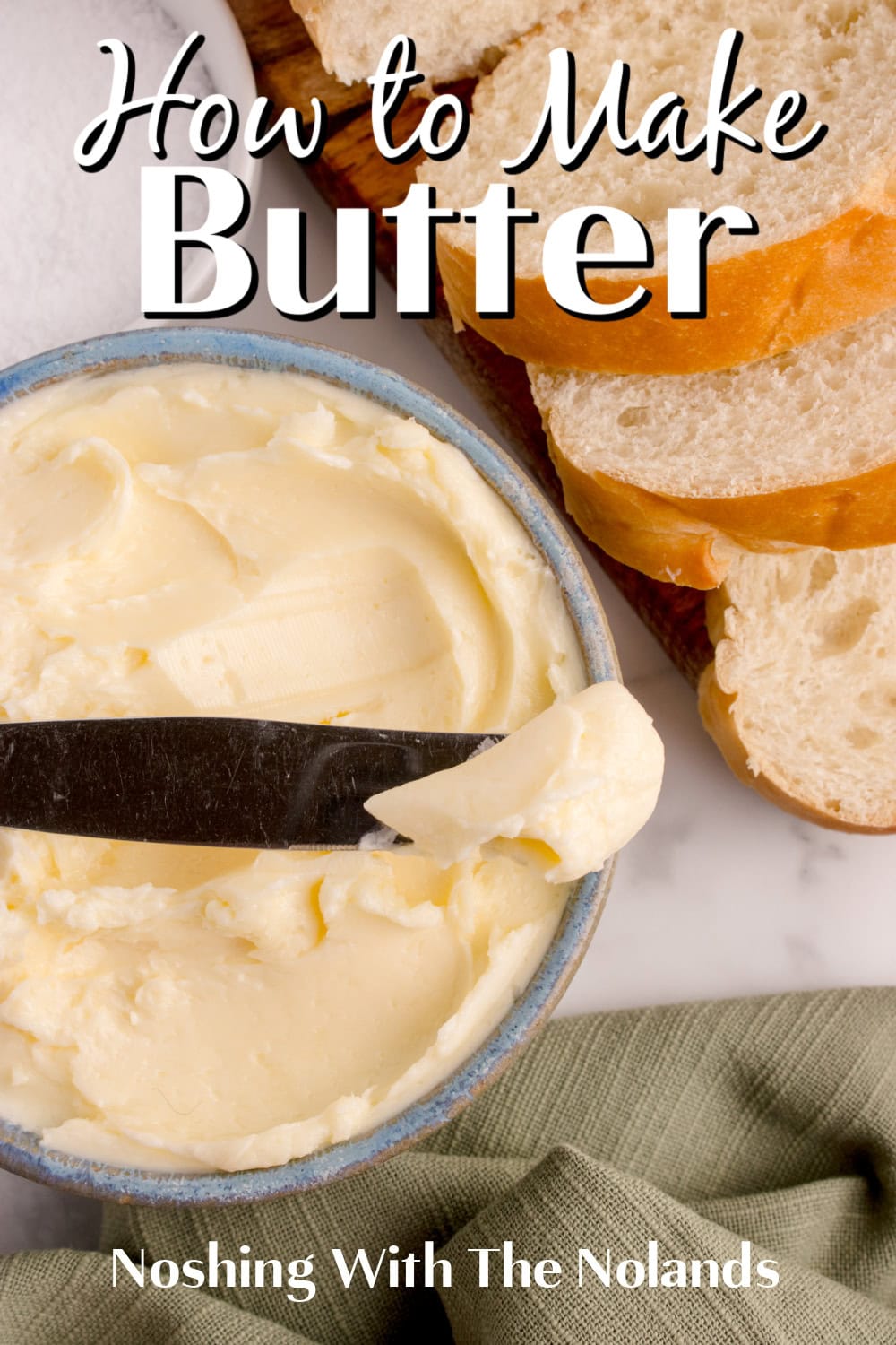 How to Make Butter pin. 