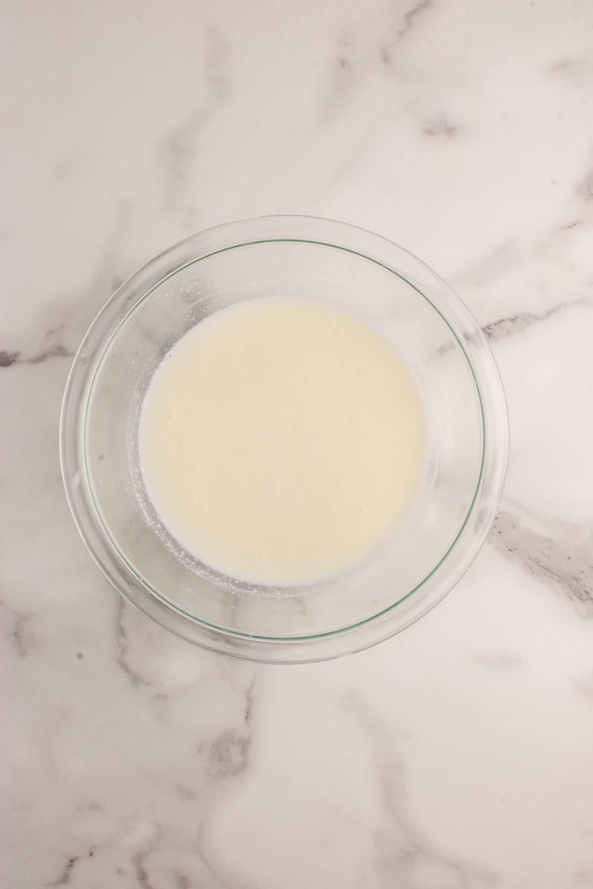 Buttermilk in bowl.