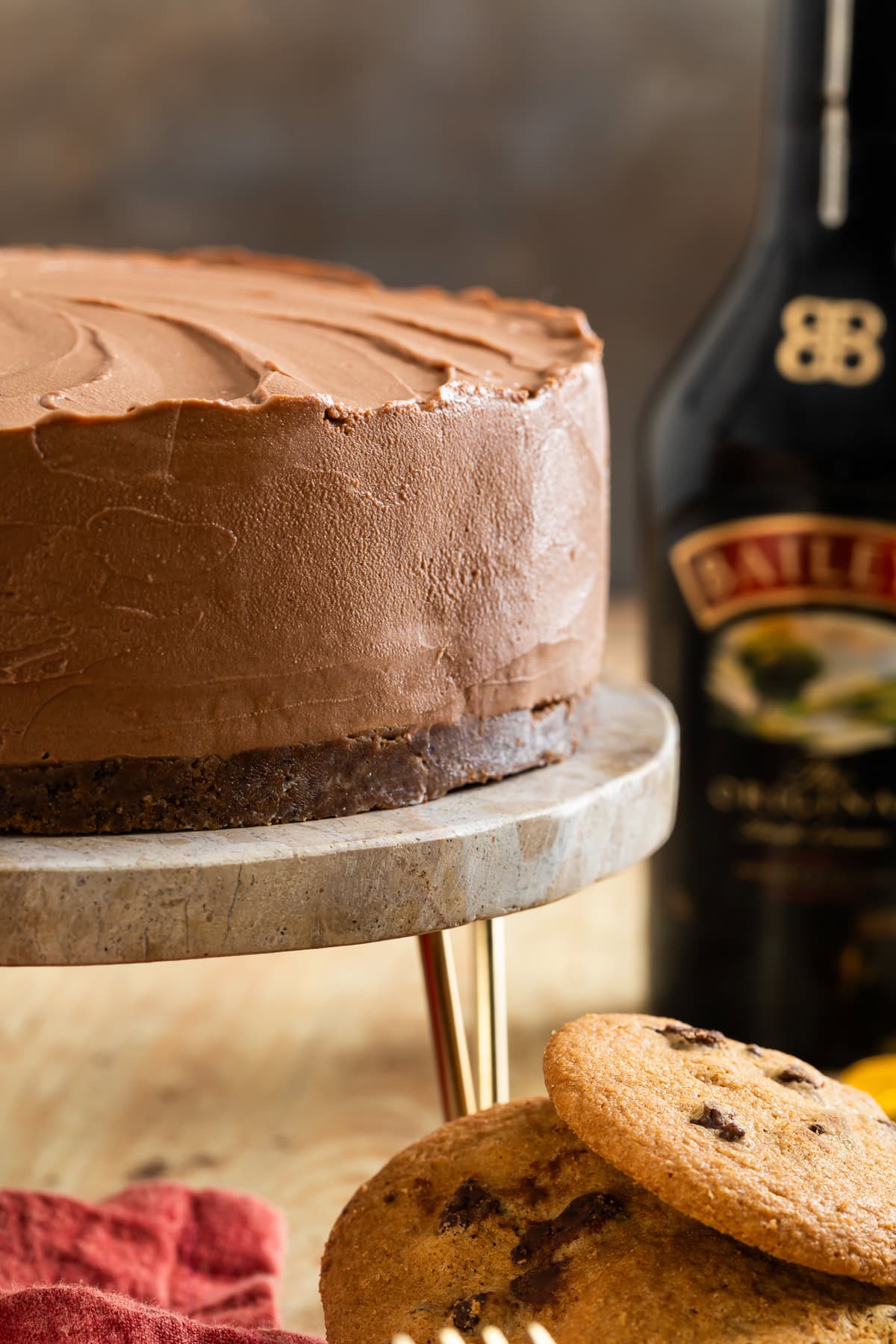 On a serving platter. 