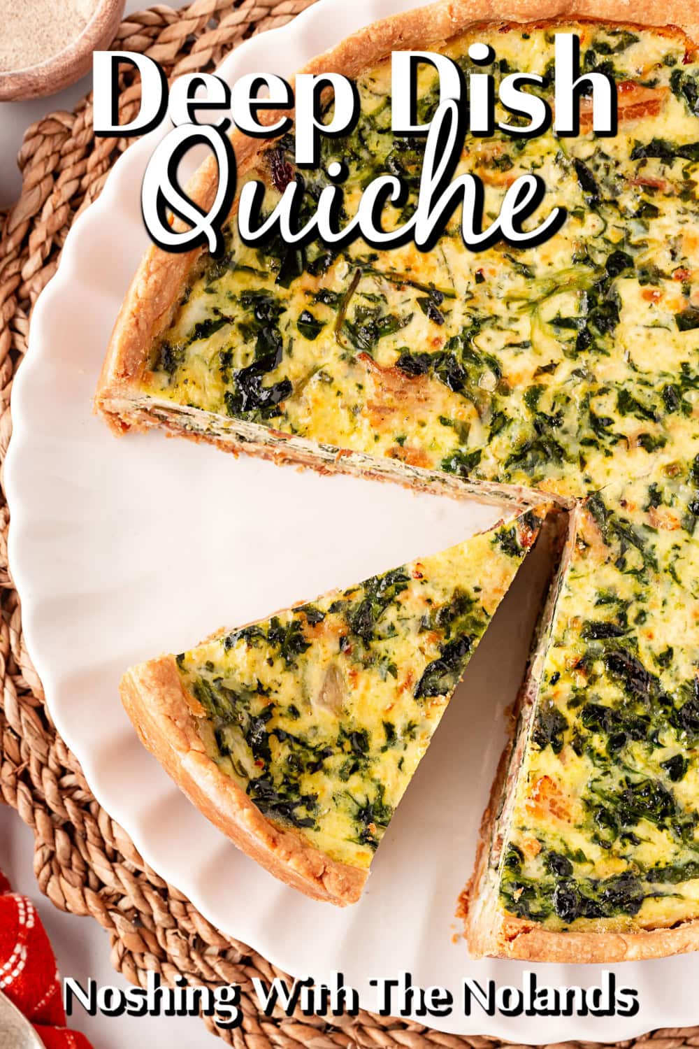 Deep Dish Quiche pin. 