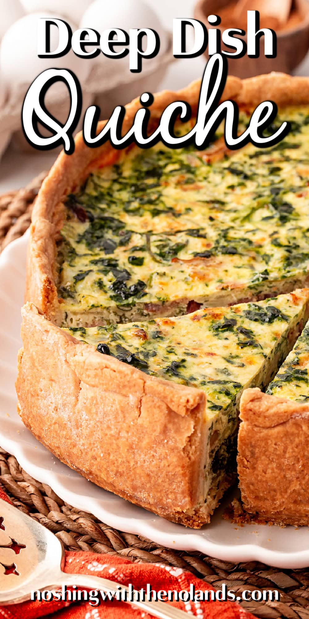 Deep Dish Quiche pin. 